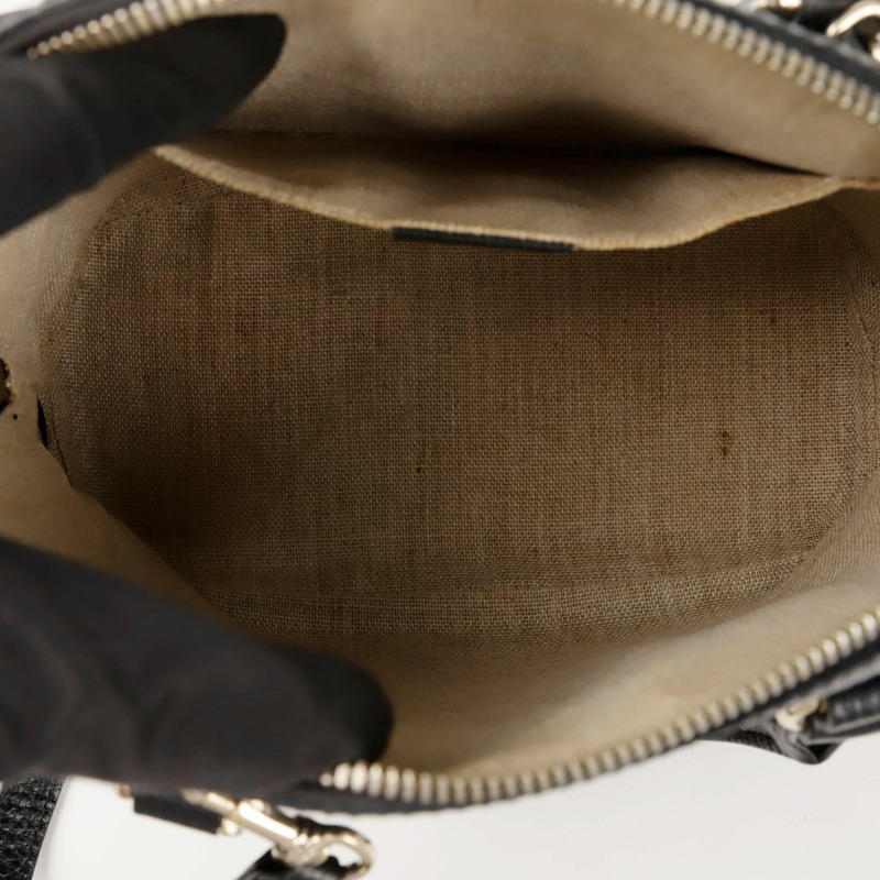 GUCCI 圓頂迷你手提單肩包 449661-9