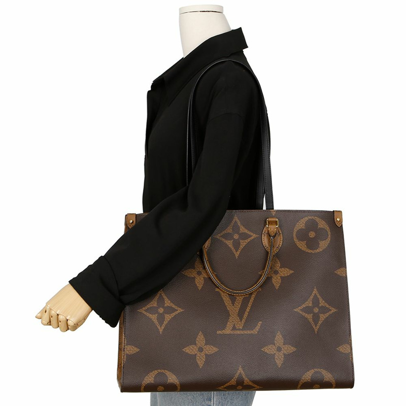 LOUIS VUITTON M45320 Onthego GM 手提單肩包-7
