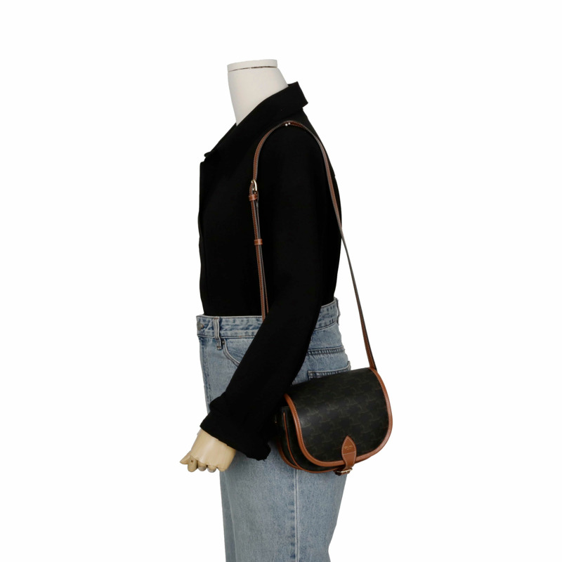 CELINE Polko 中單肩斜背包 191502BZJ-9