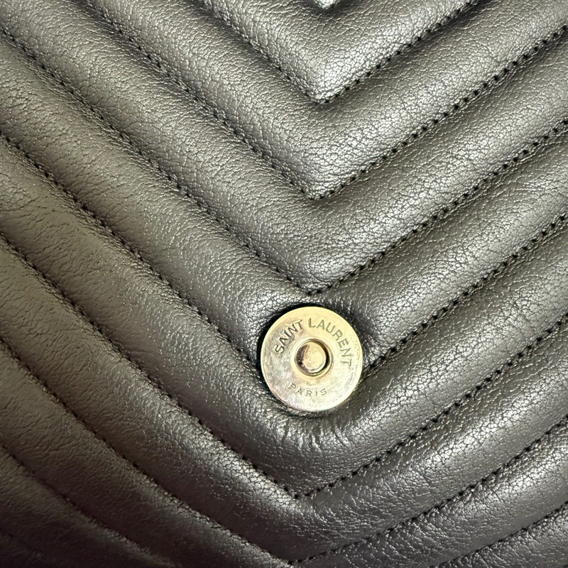 YSL學院包-黑/銀-7