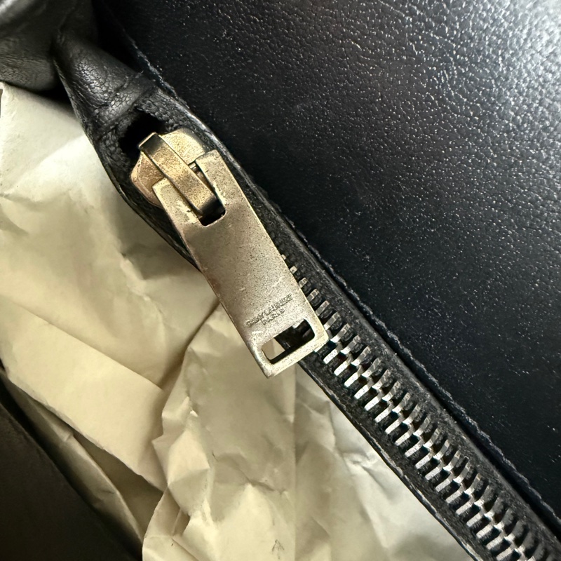 YSL學院包-黑/銀-17