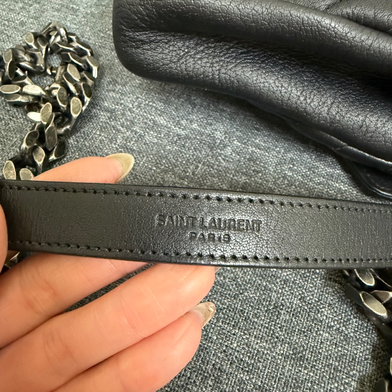 YSL學院包-黑/銀-21