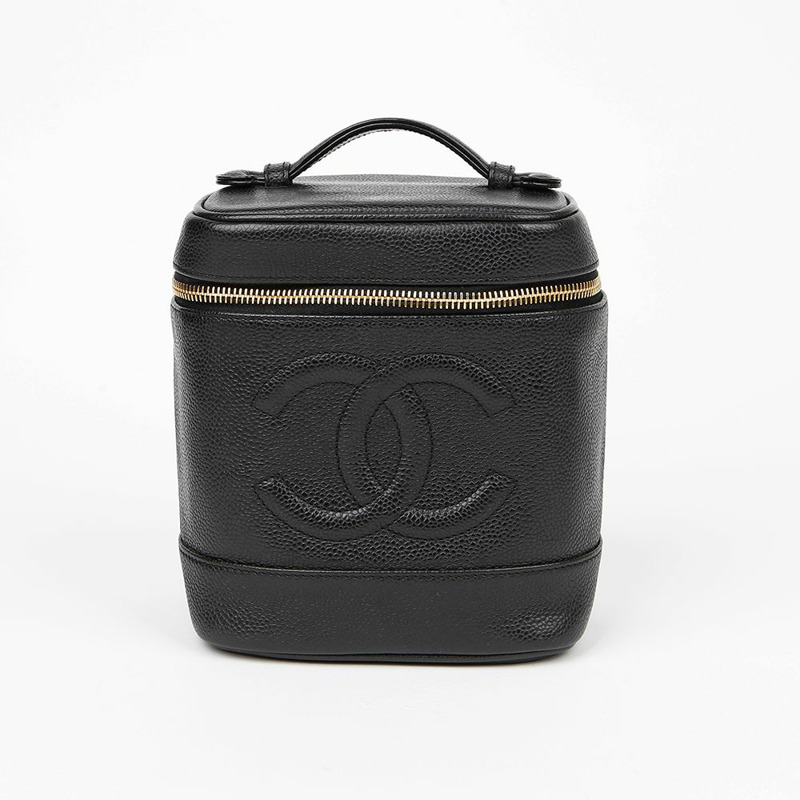 CHANEL 魚子醬化妝包手提袋 A01998-1