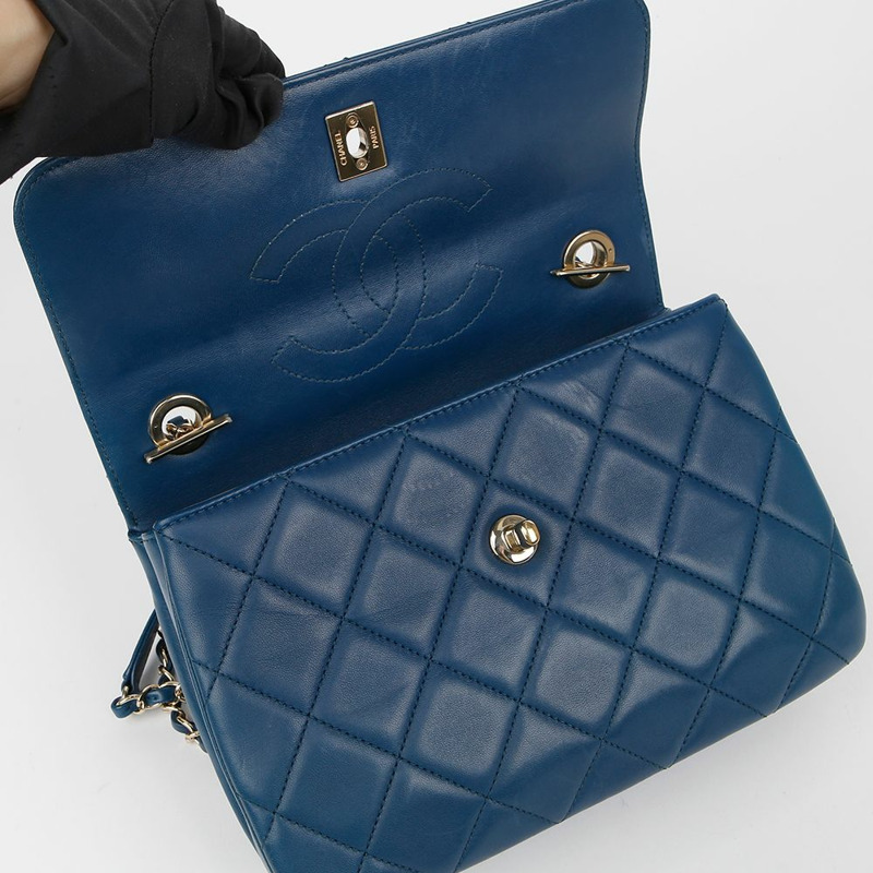 CHANEL Trendy CC 小號手提單肩包 A92236-13