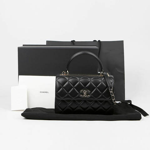 CHANEL Trendy CC 小號手提單肩包 A92236