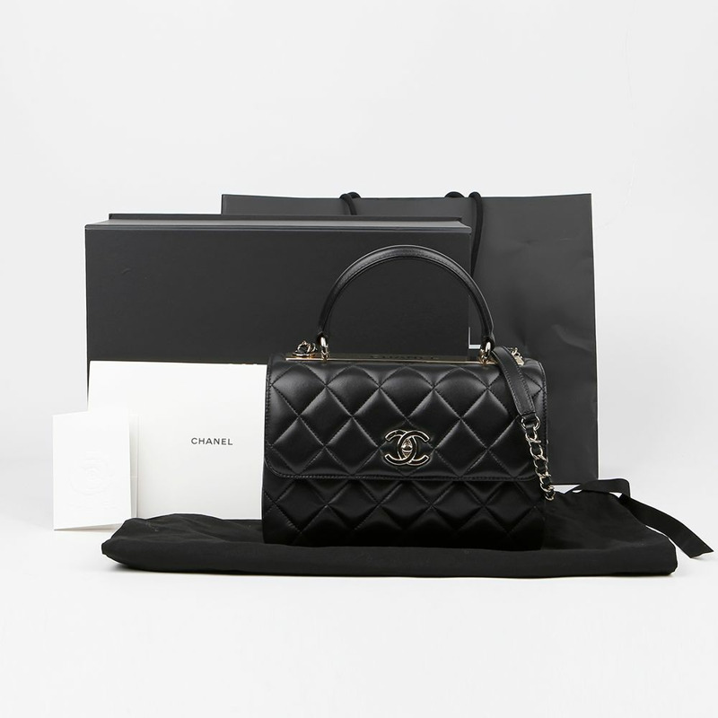 CHANEL Trendy CC 小號手提單肩包 A92236-0