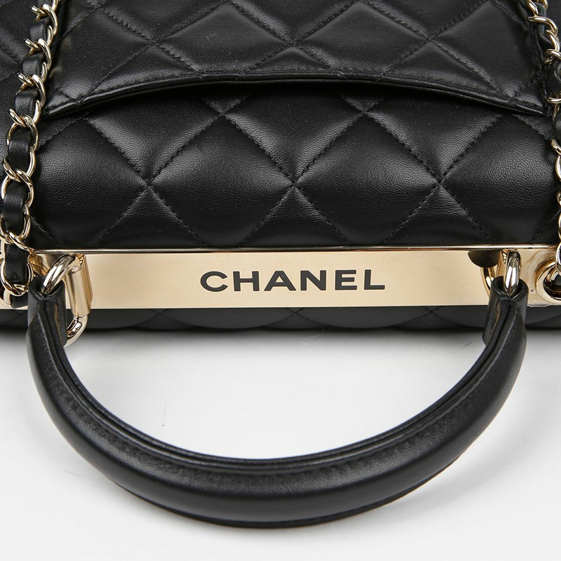 CHANEL Trendy CC 小號手提單肩包 A92236-7