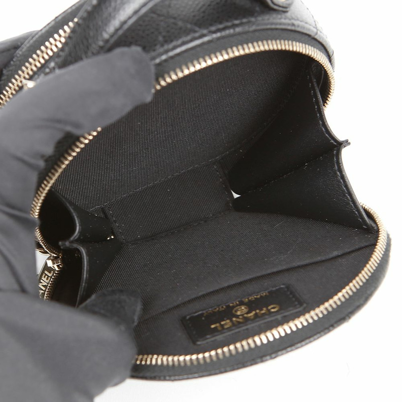 【包稅】CHANEL AP2502 魚子醬紋圓形手把斜背包-8