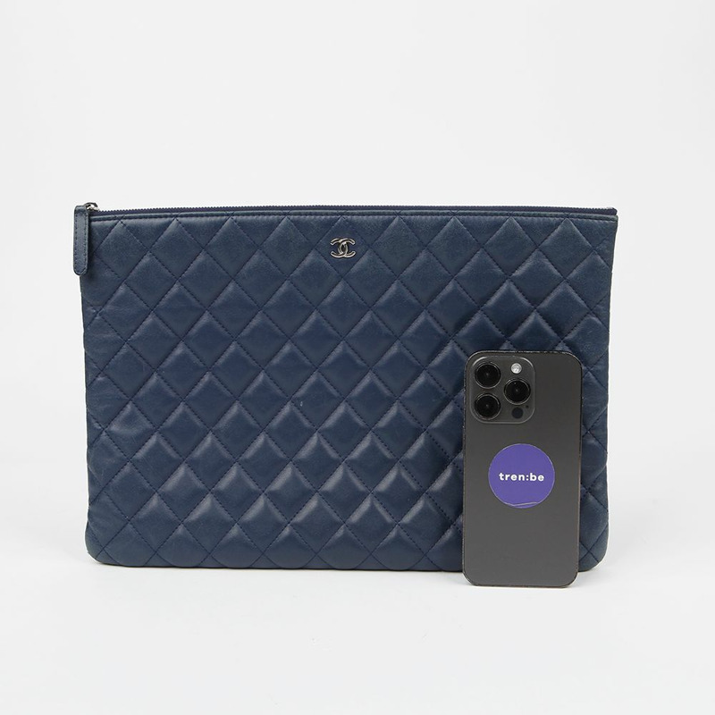 CHANEL 羊皮經典大手拿包 A82552-10