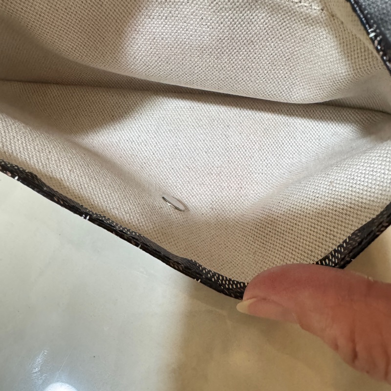 Goyard 黑色翻蓋長夾錢包-8