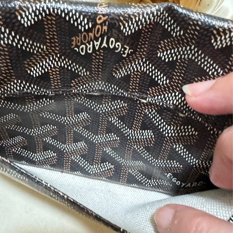 Goyard 黑色翻蓋長夾錢包 手拿包 化妝包 超美快把握 年前優惠🥳-4
