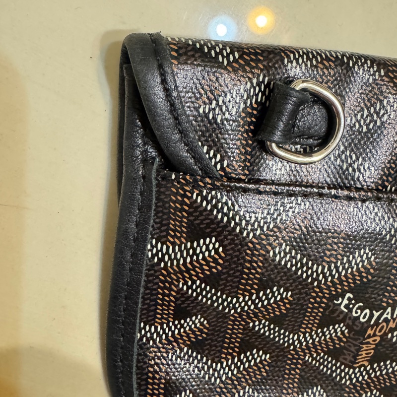 Goyard 黑色翻蓋長夾錢包 手拿包 化妝包 超美快把握 年前優惠🥳-23