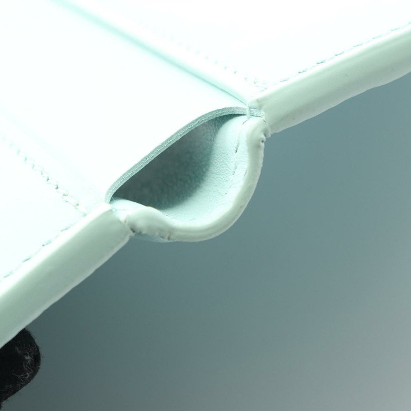 路易威登 Portefeuille Capucines Compact 三折皮夾 M82147 皮革 藍色-5