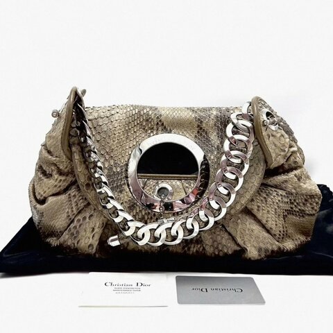 DIOR VintageSpring 春夏高定限量肩背腋下包 36*22*14 98新配件塵袋保卡