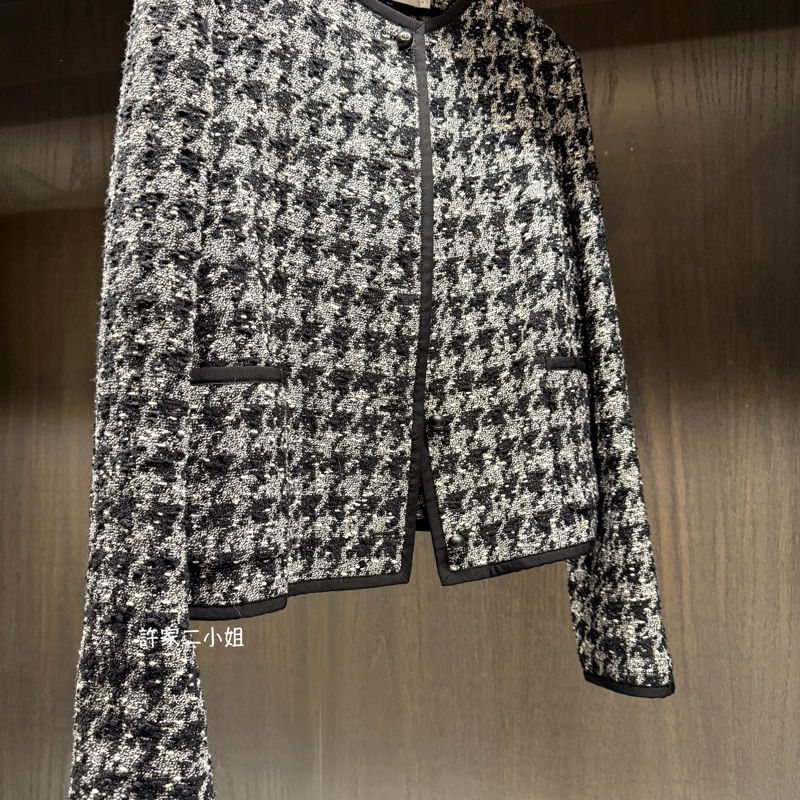 Dior 千鳥紋外套 9.8成新 38碼 💋蠻好的人生 孫儷同款-2