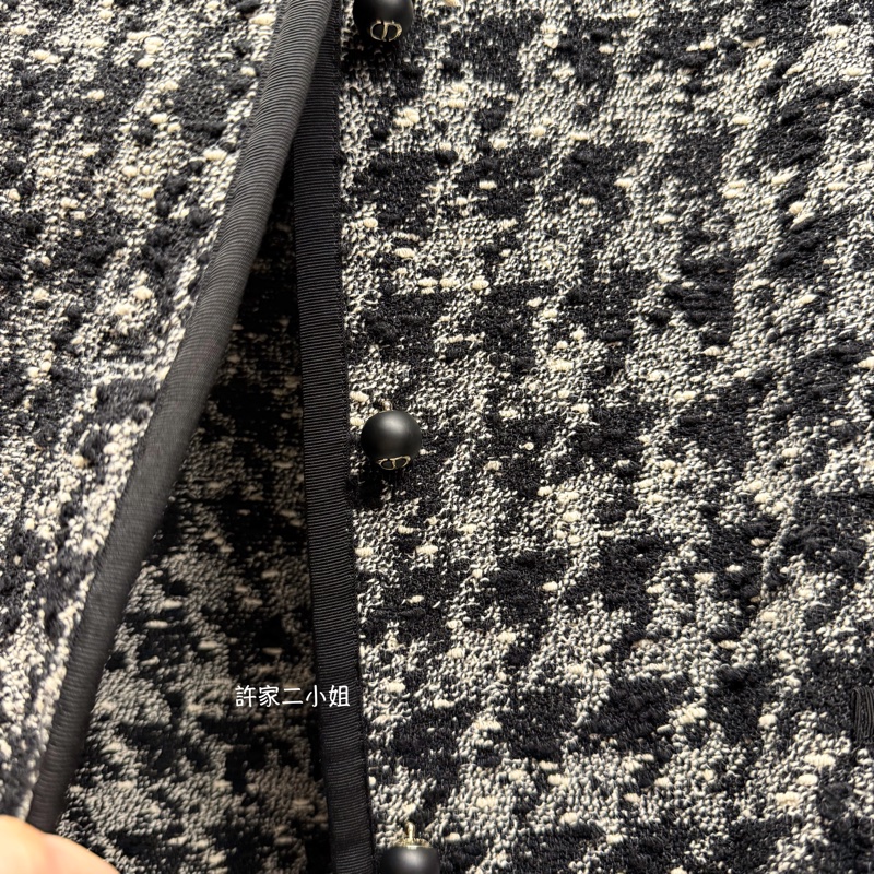 Dior 千鳥紋外套 9.8成新 38碼 💋蠻好的人生 孫儷同款-4