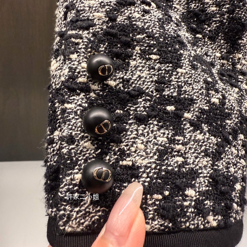 Dior 千鳥紋外套 9.8成新 38碼 💋蠻好的人生 孫儷同款-5