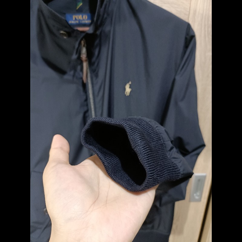 Polo Ralph Lauren RL 深藍 可收納 防風 防潑水 布勞森外套 男L-6