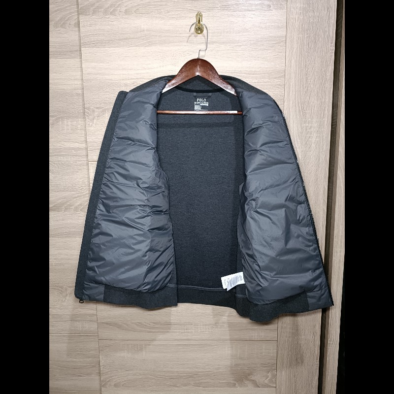 Polo Ralph Lauren RL 灰色 羽絨背心 男M-2