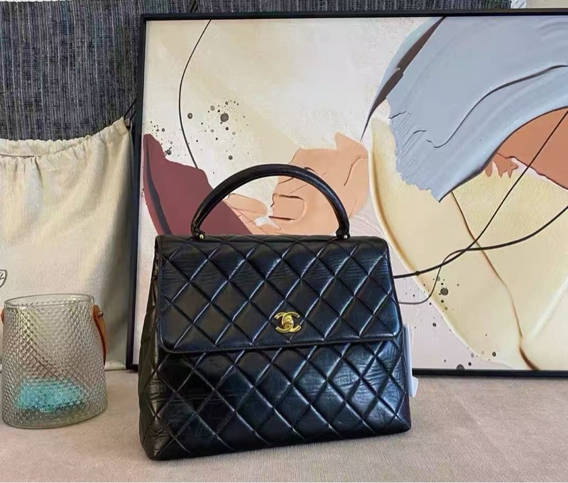 Chanel Kelly 手提包 98新配件塵袋-0