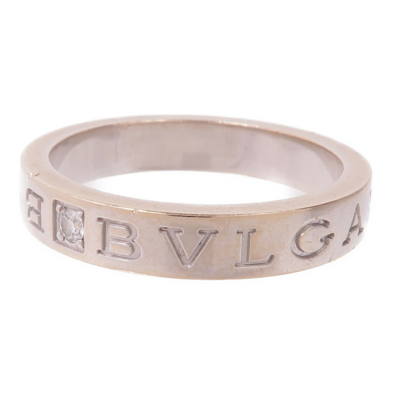 BVLGARI 18K白金B.Zero1 Essential Ring鑽石戒指Bvlgari#61/US#9.5-2