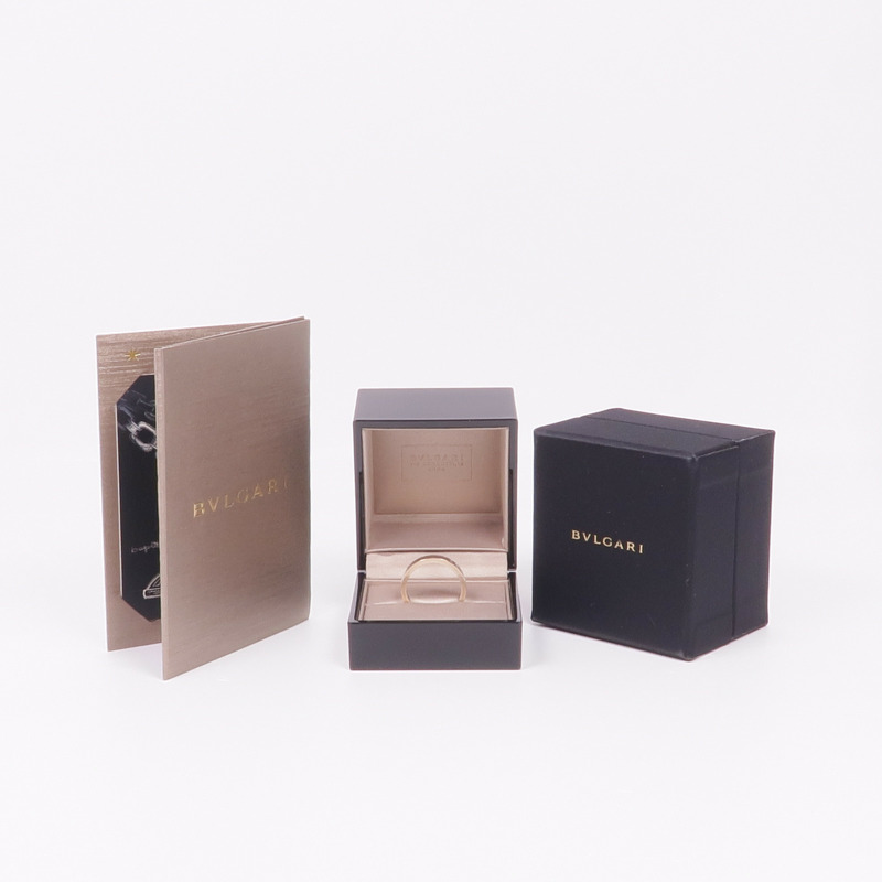 BVLGARI 18K白金B.Zero1 Essential Ring鑽石戒指Bvlgari#61/US#9.5-10