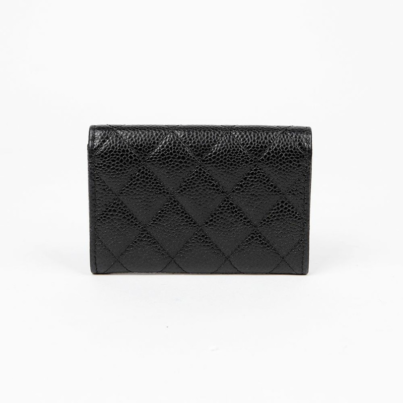 CHANEL 魚子醬皮經典卡包皮夾 A80799-2