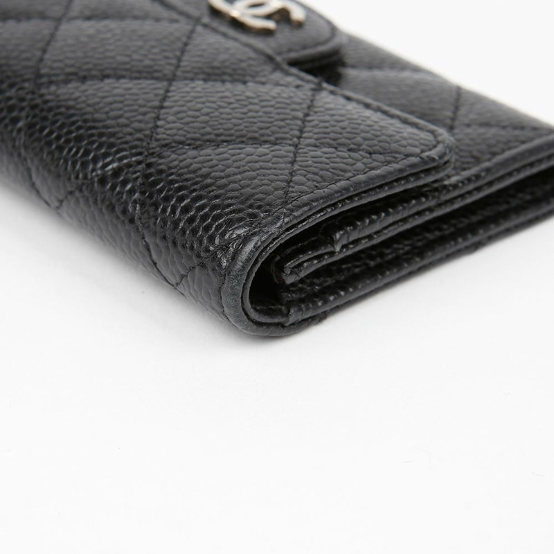 CHANEL 魚子醬皮經典卡包皮夾 A80799-6