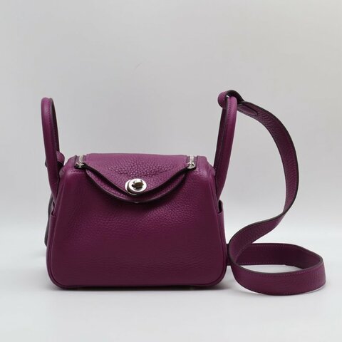 HERMES Mini lindy - 海葵紫銀 U