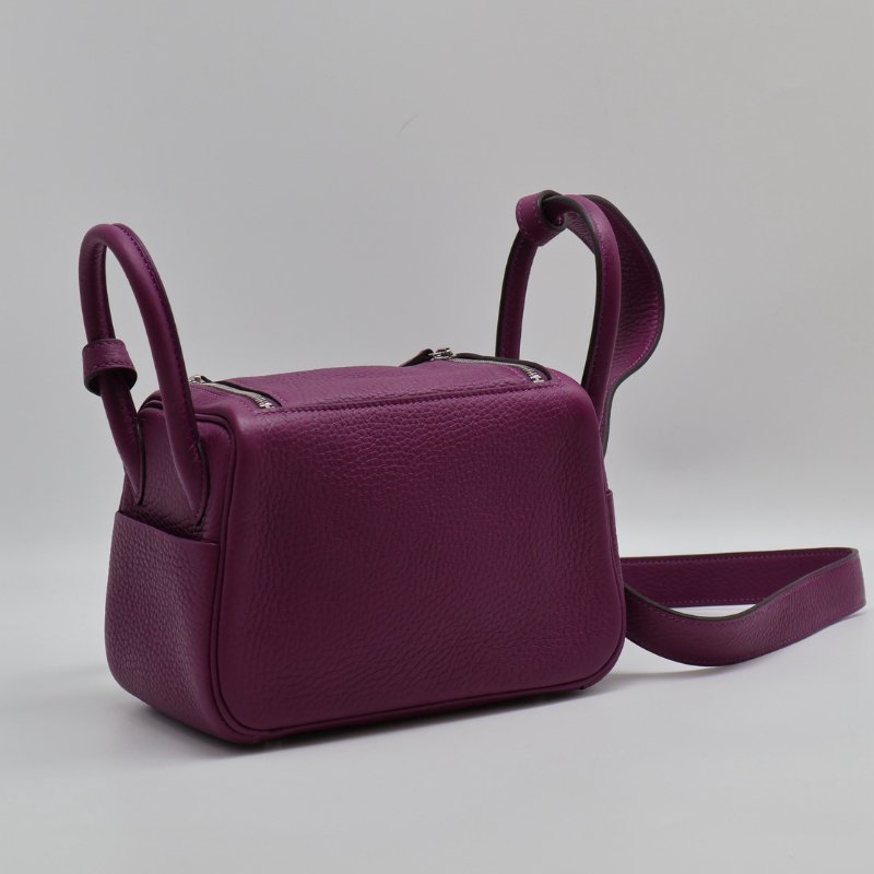 HERMES Mini lindy - 海葵紫銀 U-1