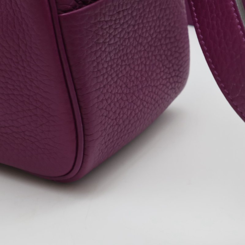 HERMES Mini lindy - 海葵紫銀 U-5