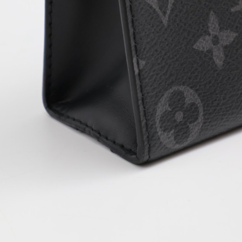 LOUIS VUITTON Pochette Voyage手拿包 - MM灰老花-4