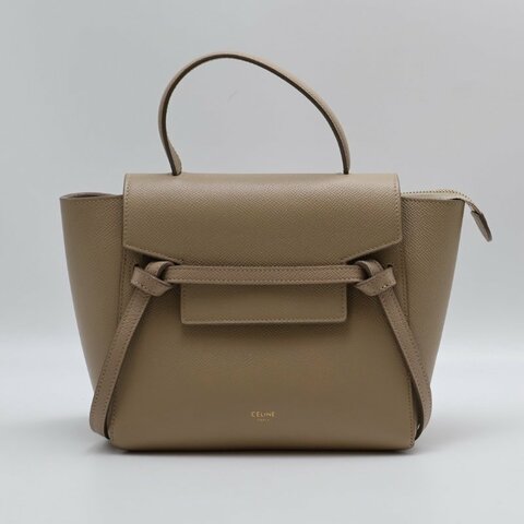 CELINE Belt 鯰魚包 - nano奶茶