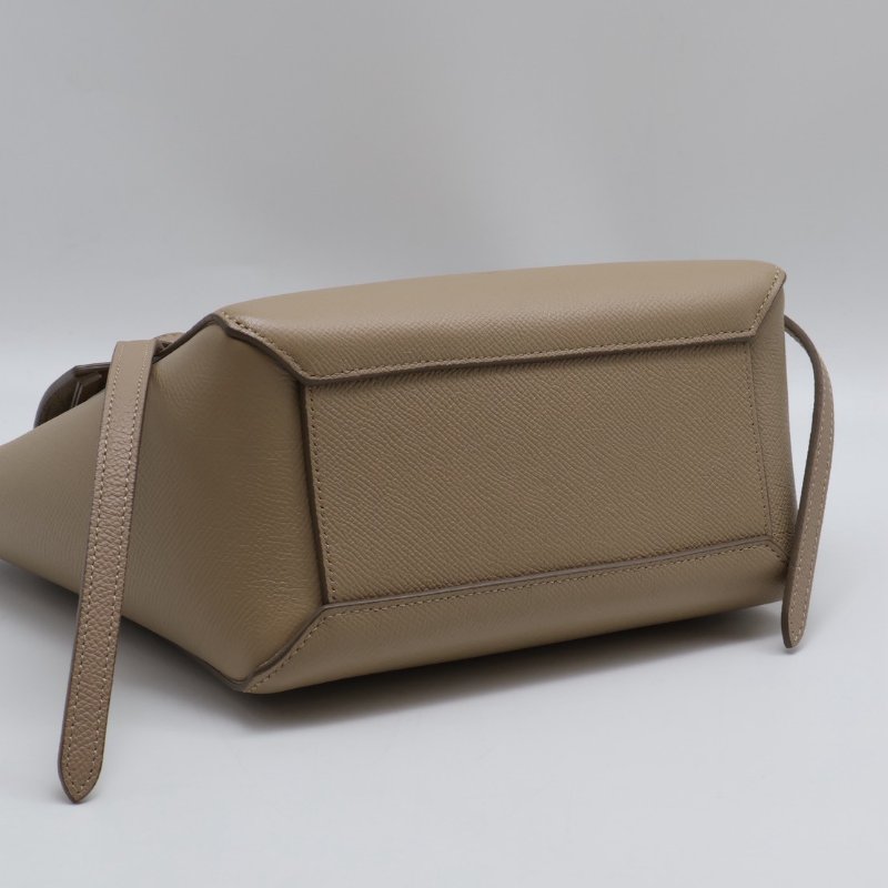 CELINE Belt 鯰魚包 - nano奶茶-5