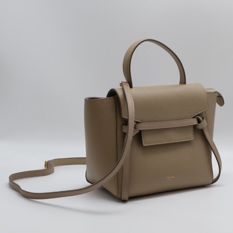 CELINE Belt 鯰魚包 - nano奶茶-7