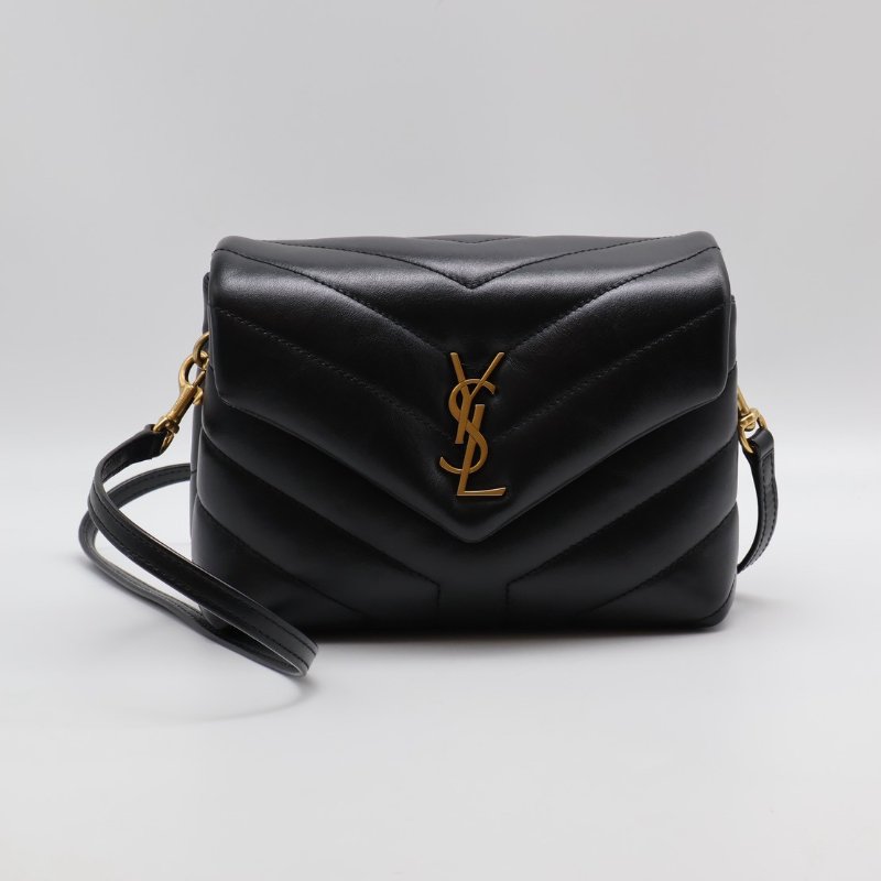 YSL Loulou toy方胖子 - 小號黑金-0