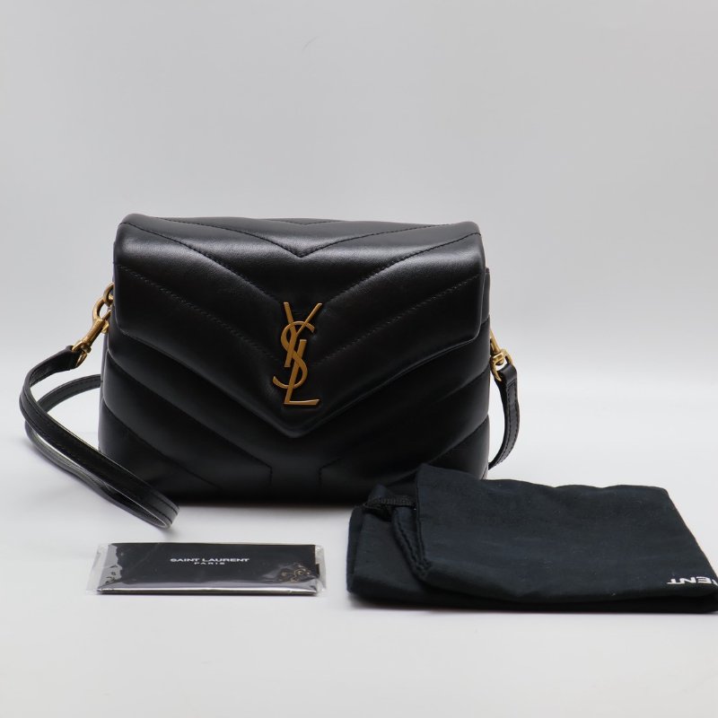 YSL Loulou toy方胖子 - 小號黑金-9