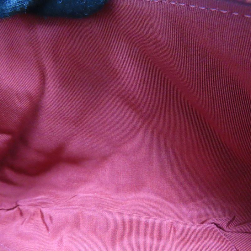 紅色 菱格紋 牛皮 腰包 無卡-6