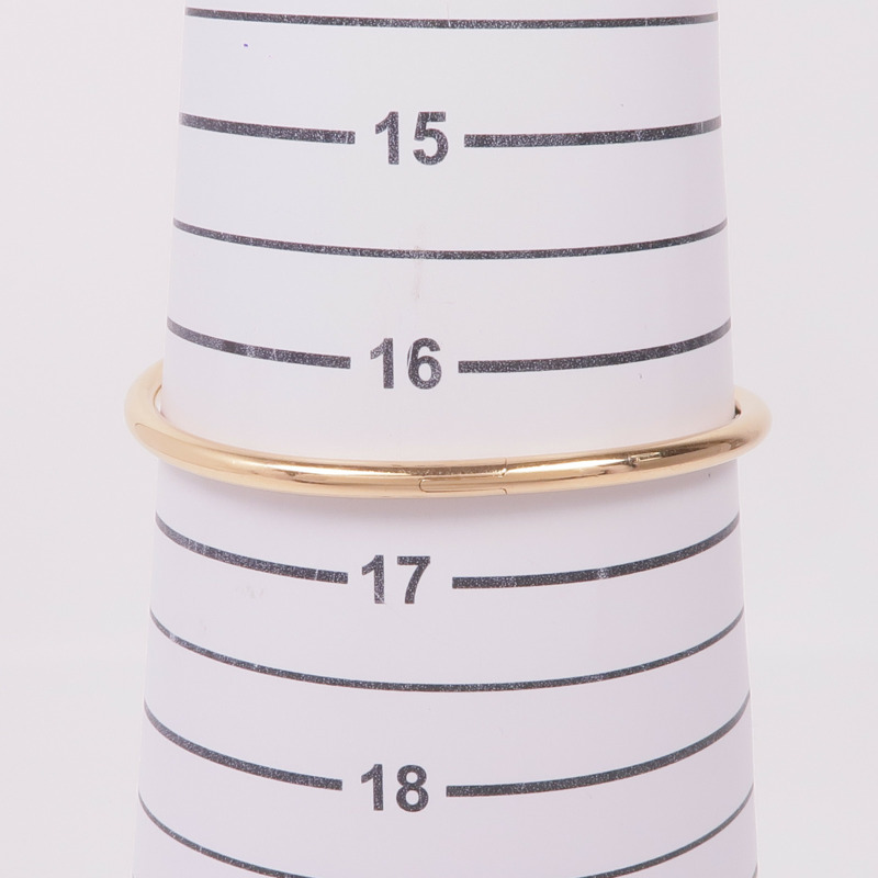 CARTIER 18K玫瑰金Juste Un Clou鑽石手鐲Cartier#17-8