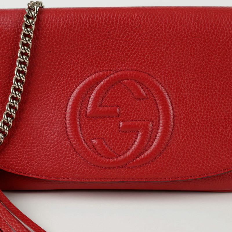 GUCCI Soho 流蘇單肩斜背包 536224-1