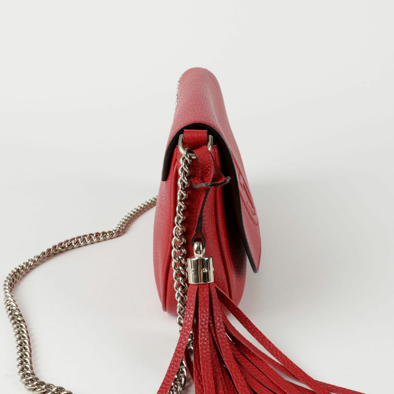 GUCCI Soho 流蘇單肩斜背包 536224-4