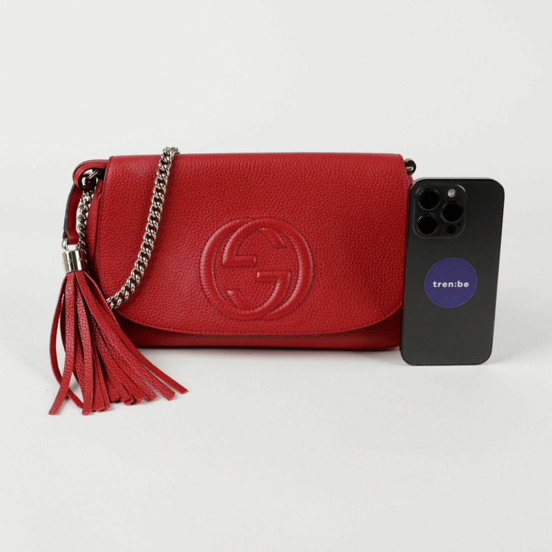 GUCCI Soho 流蘇單肩斜背包 536224-8