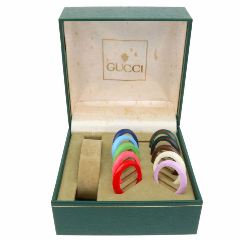 Gucci GP 11/12.2 石英女錶，附可更換錶圈，10 種顏色可選-6