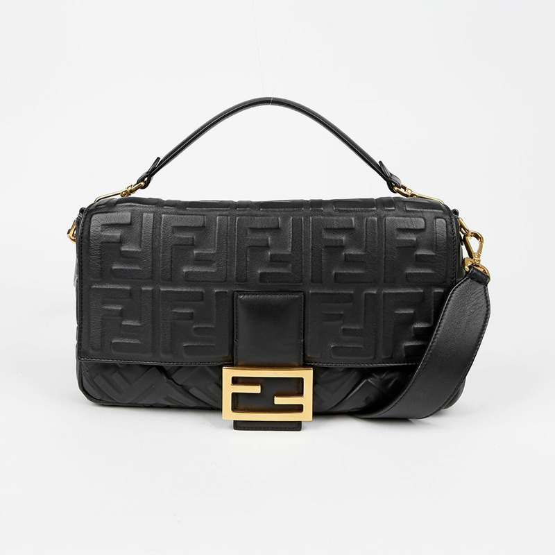 FENDI 8BR771 法國大號手提單肩包-1