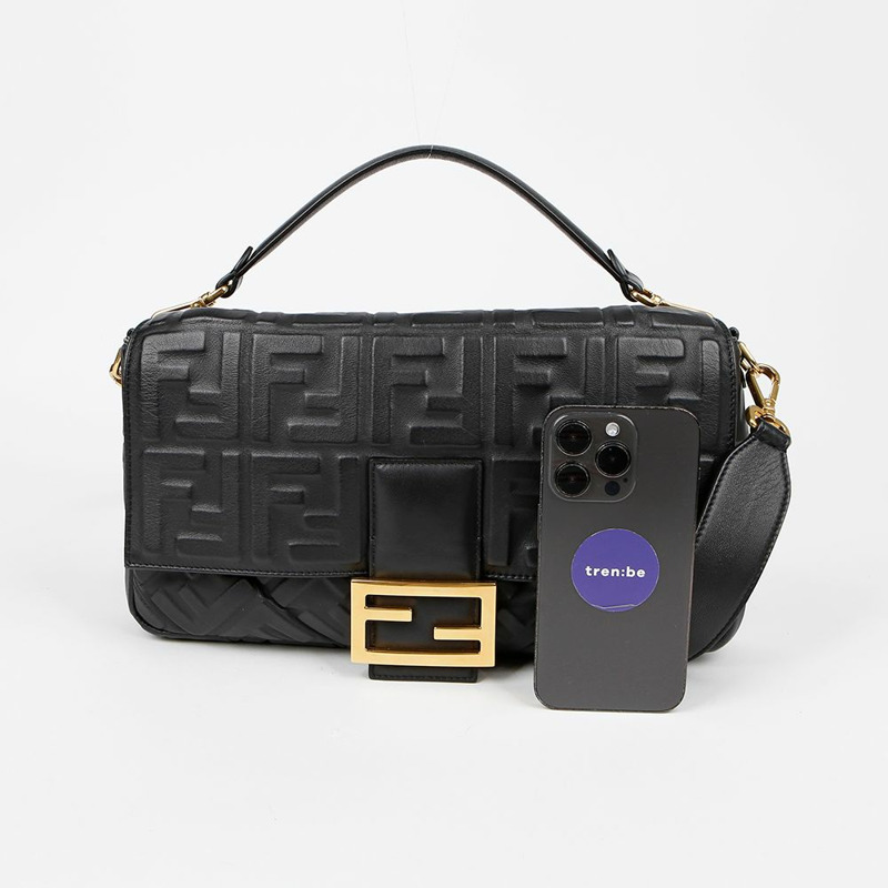 FENDI 8BR771 法國大號手提單肩包-8