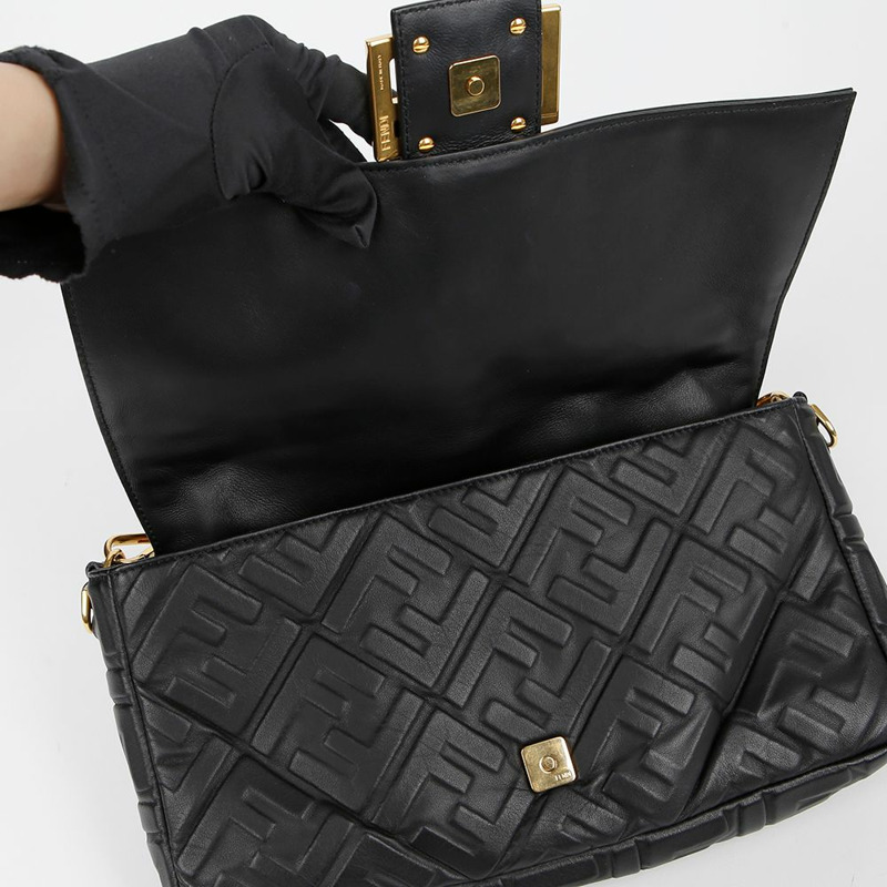 FENDI 8BR771 法國大號手提單肩包-9