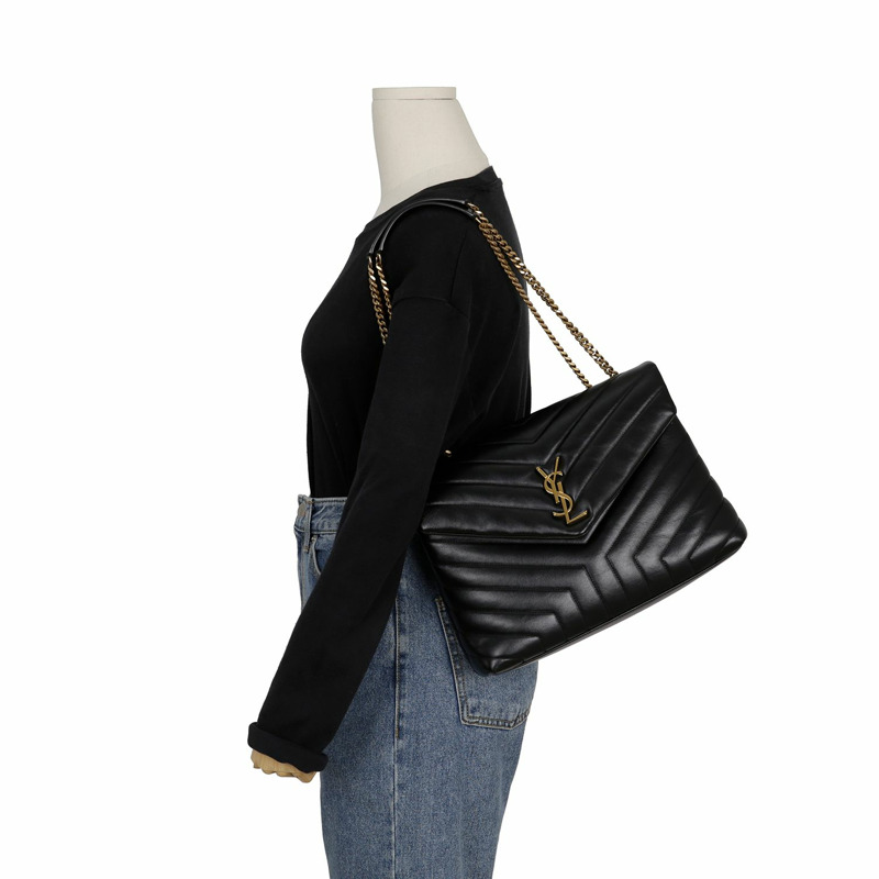 SAINT LAURENT Lulu 中型單肩包 574946-9