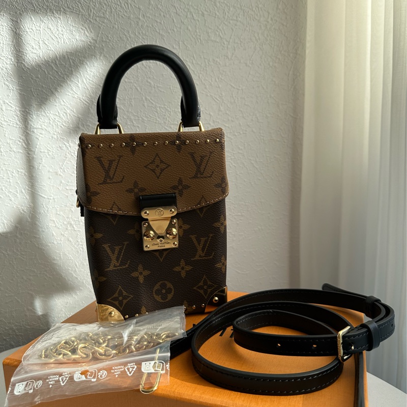 Lv手提雙色手機包盒包很好看🥰🥰🥰箱包-0