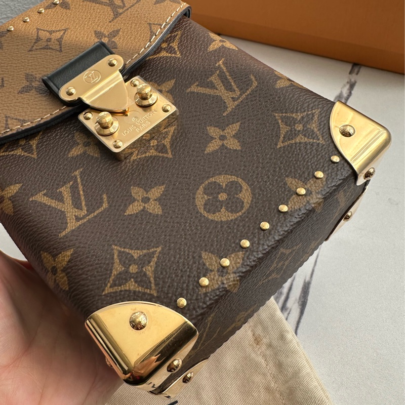 Lv手提雙色手機包盒包很好看🥰🥰🥰箱包-9