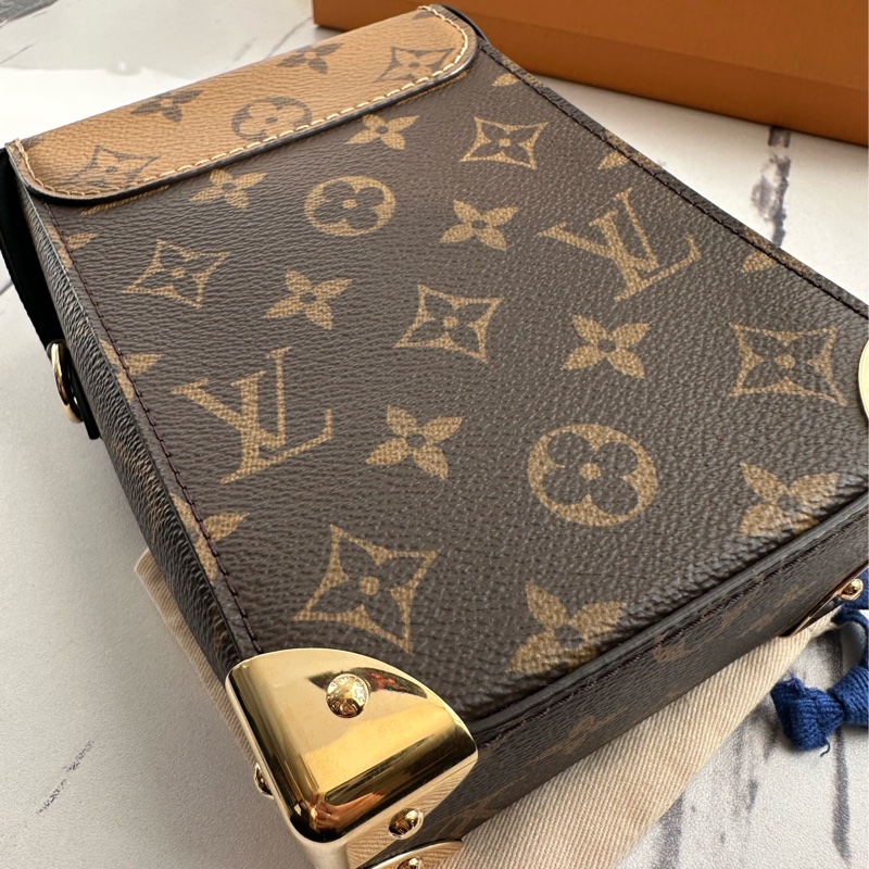 Lv手提雙色手機包盒包很好看🥰🥰🥰箱包-14